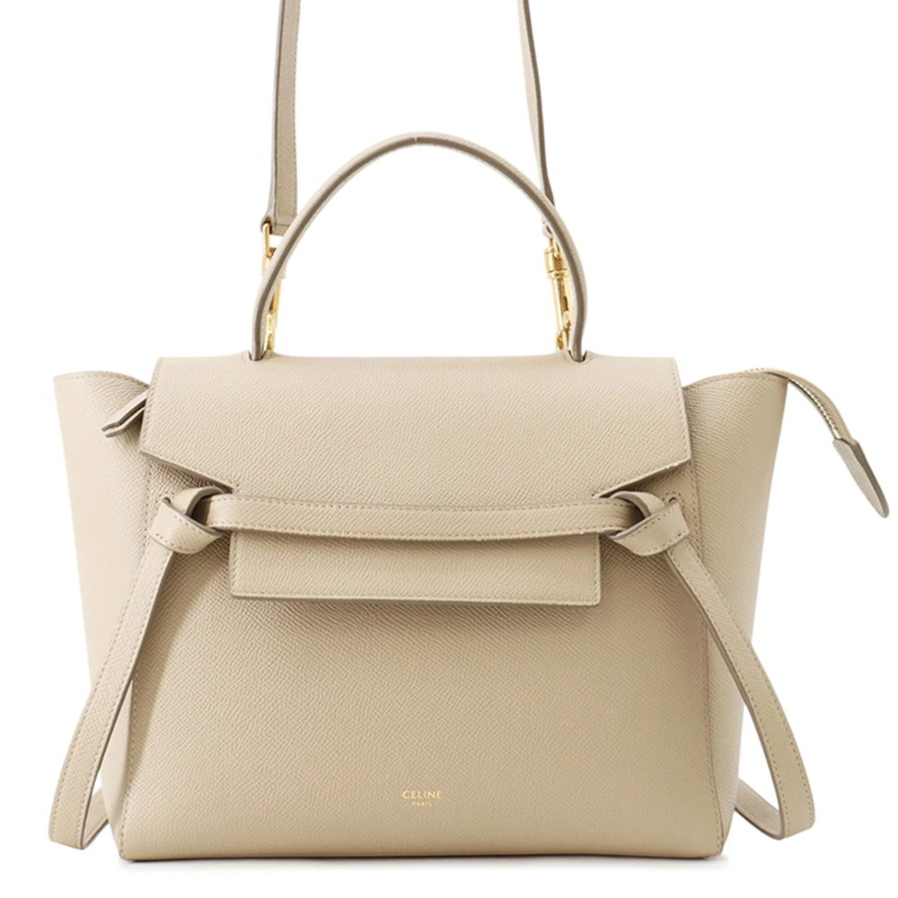 Celine Handbag Belt Bag Micro Leather 189153 CELINE 2-way Shoulder